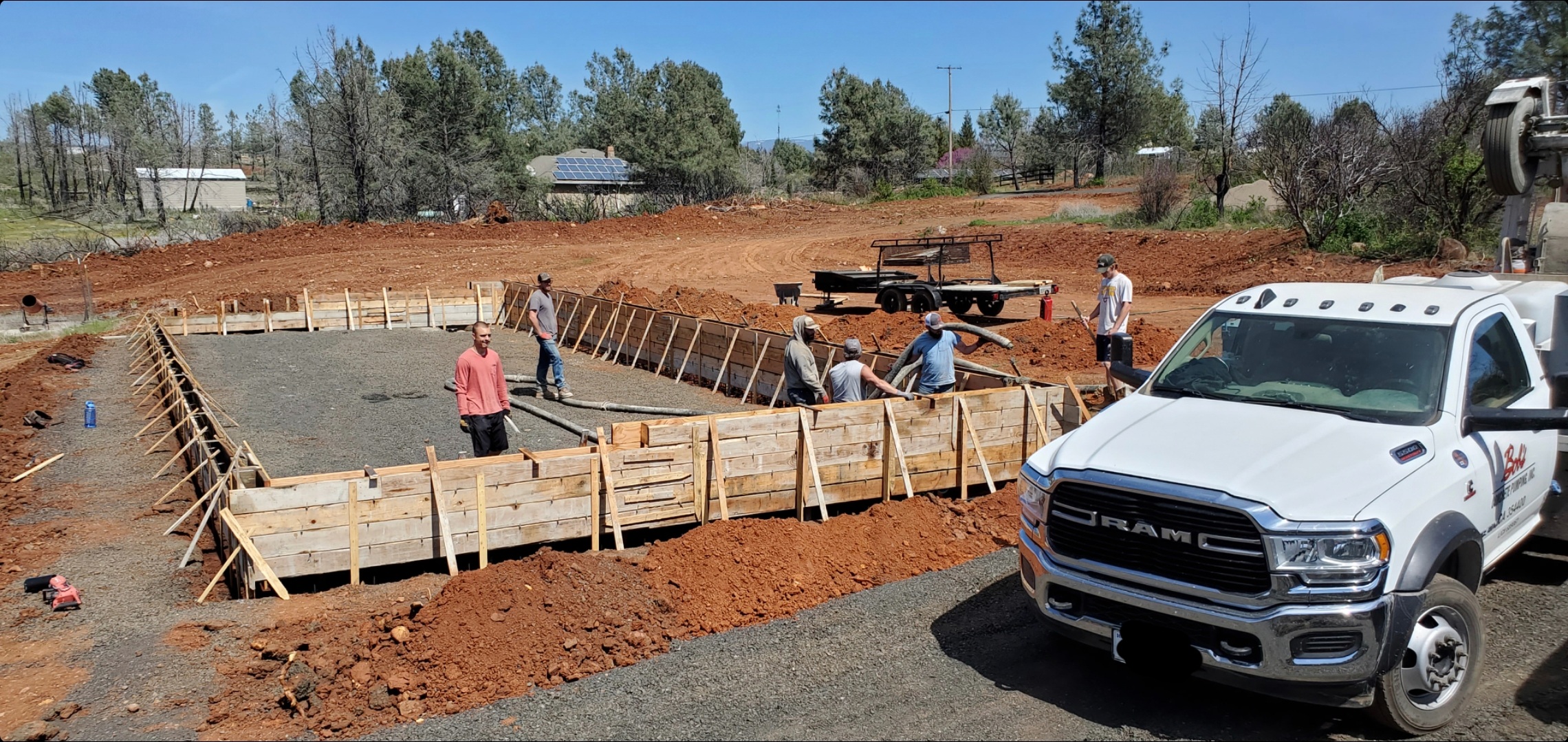 Foundation For New Home
